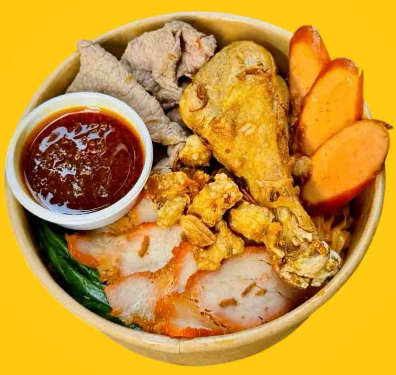 Hình ảnh Mì Trộn Đặc Biệt 2  ( Gà ) + Nước Sốt