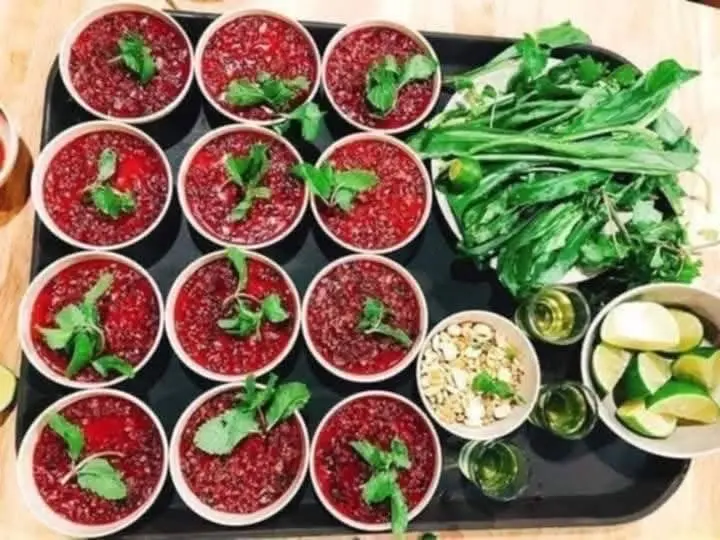 Hình ảnh Tiết canh chén