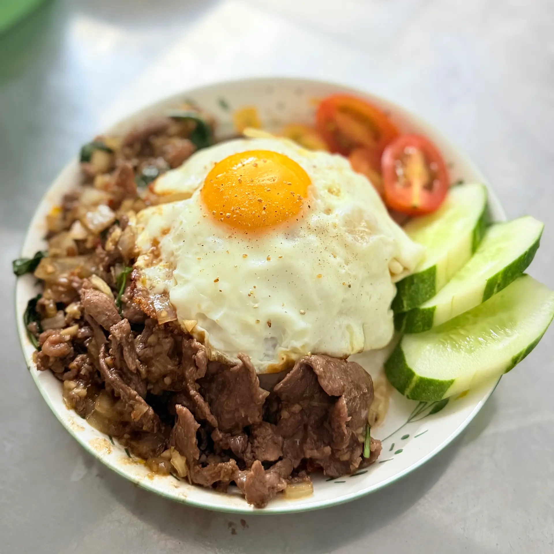 Hình ảnh Cơm Bò xào kiểu Thái