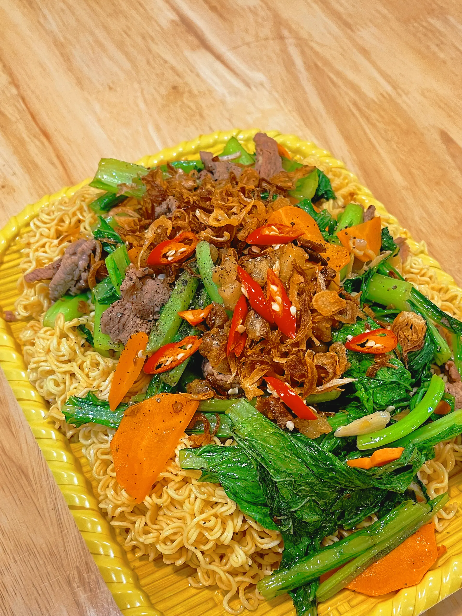 Hình ảnh Mì xào bò