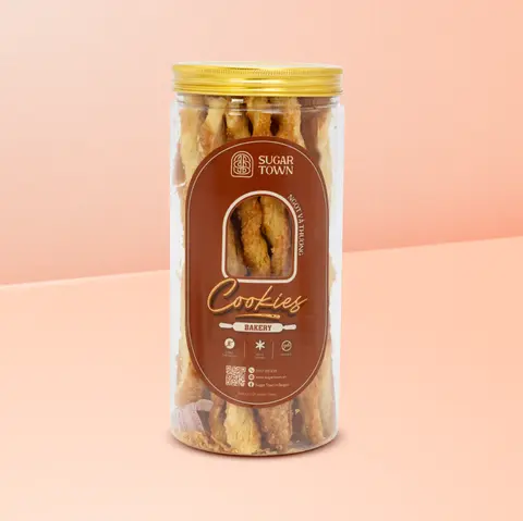 Hình ảnh Crispy twisted cookies