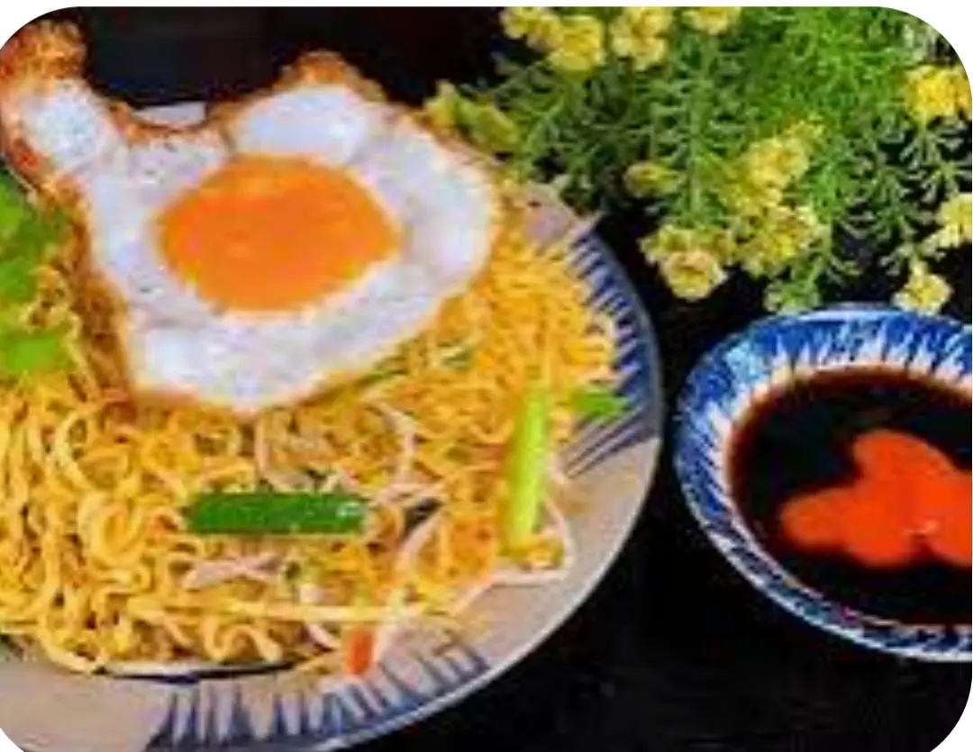 Hình ảnh MÌ GÓI XÀO TRỨNG.