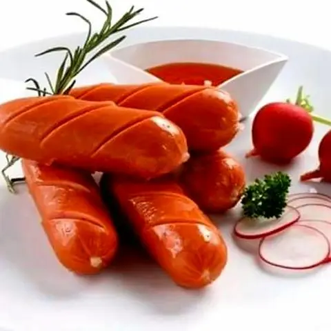 Hình ảnh Xúc xích Đức chiên