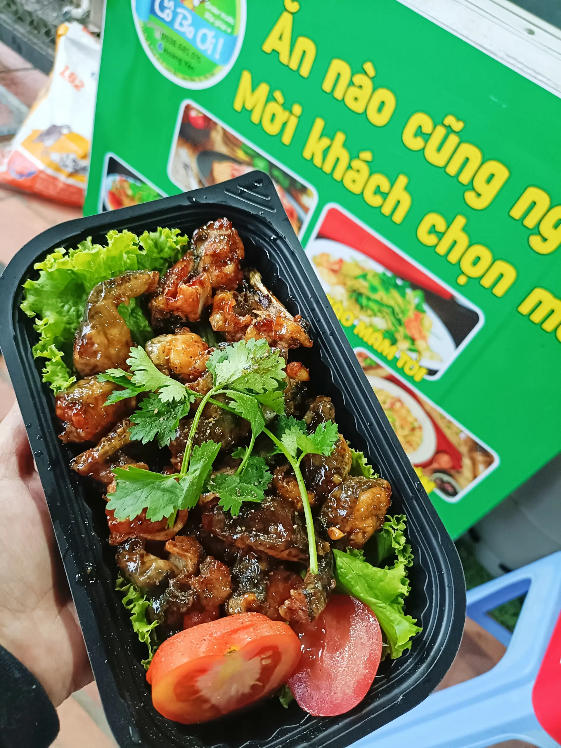Hình ảnh Ếch chiên mắm tỏi