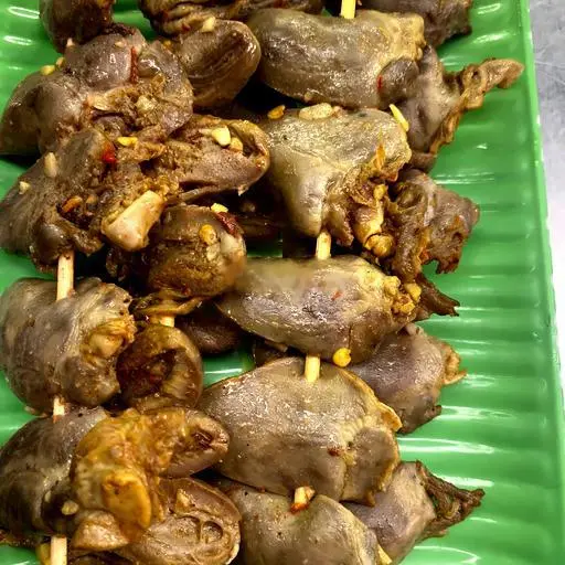 Hình ảnh Tim gà nướng