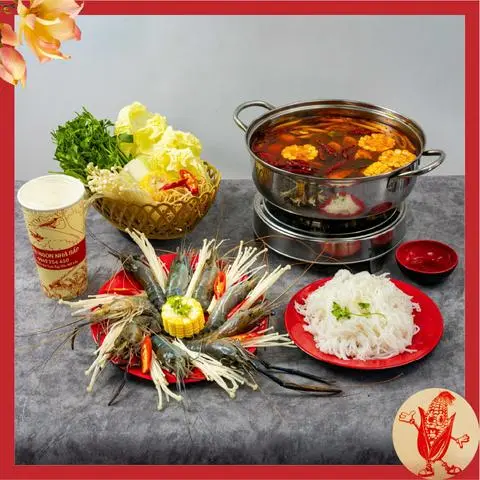 Hình ảnh Lẩu thái tôm càng sen