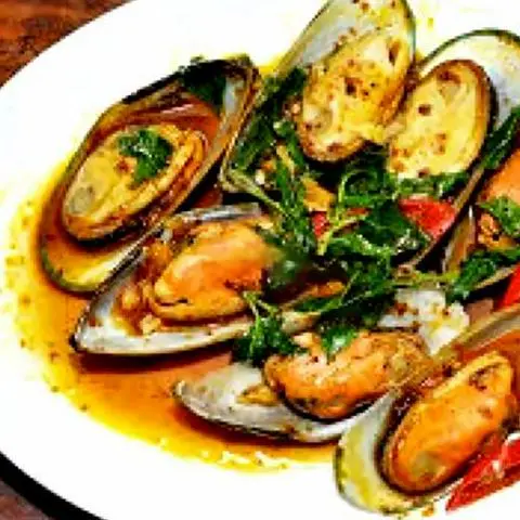 Hình ảnh Vẹm xanh xào xả ớt