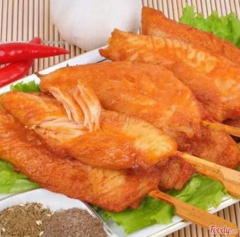 Hình ảnh GÀ CAY XIÊN QUE