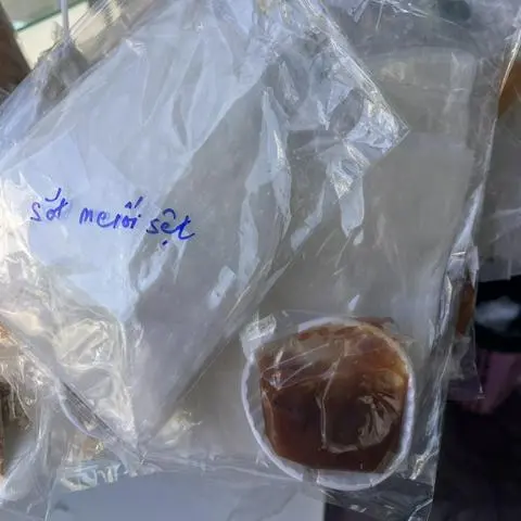 Hình ảnh Bánh tráng muối sệt