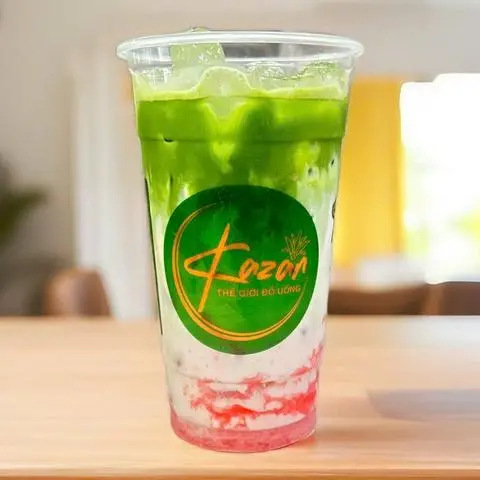 Hình ảnh Sữa tươi dâu matcha trân châu