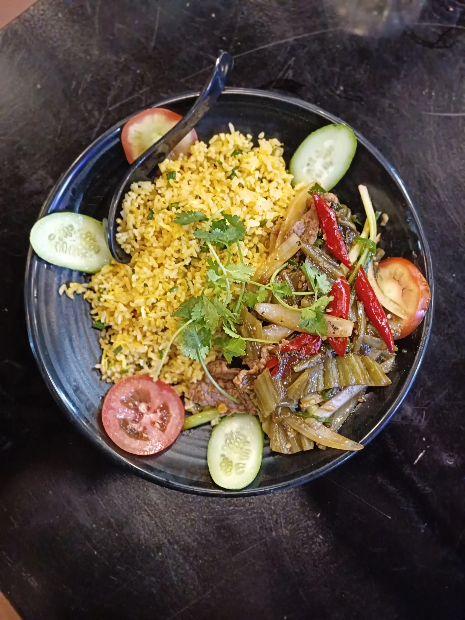 Hình ảnh Cơm chiên dưa bò