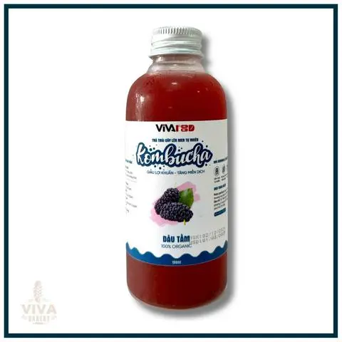 Hình ảnh Trà Trái Cây Kombucha Dâu Tằm