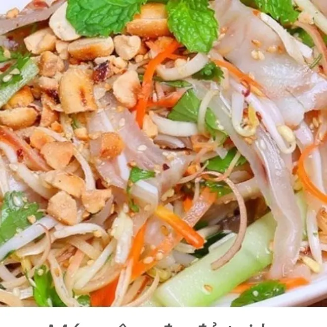 Hình ảnh Gỏi tai heo đu đủ  1 người ăn