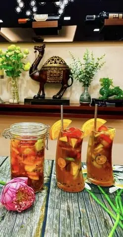 Hình ảnh Trà trái cây nhiệt đới
