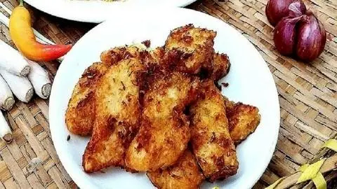 Hình ảnh Cá hú chiên sả 