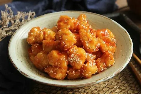 Hình ảnh  Gà sốt chua ngọt