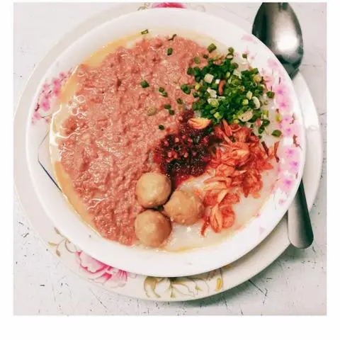 Hình ảnh Cháo thịt bằm bò viên - Tặng Quẩy 