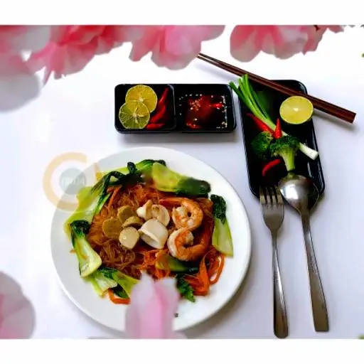 Hình ảnh Miến trộn hải sản