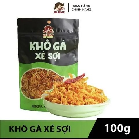Hình ảnh Khô gà xé sợi Abi snack