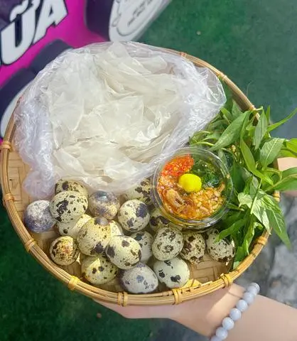Hình ảnh Bánh Tráng Chấm Me - Không Trứng
