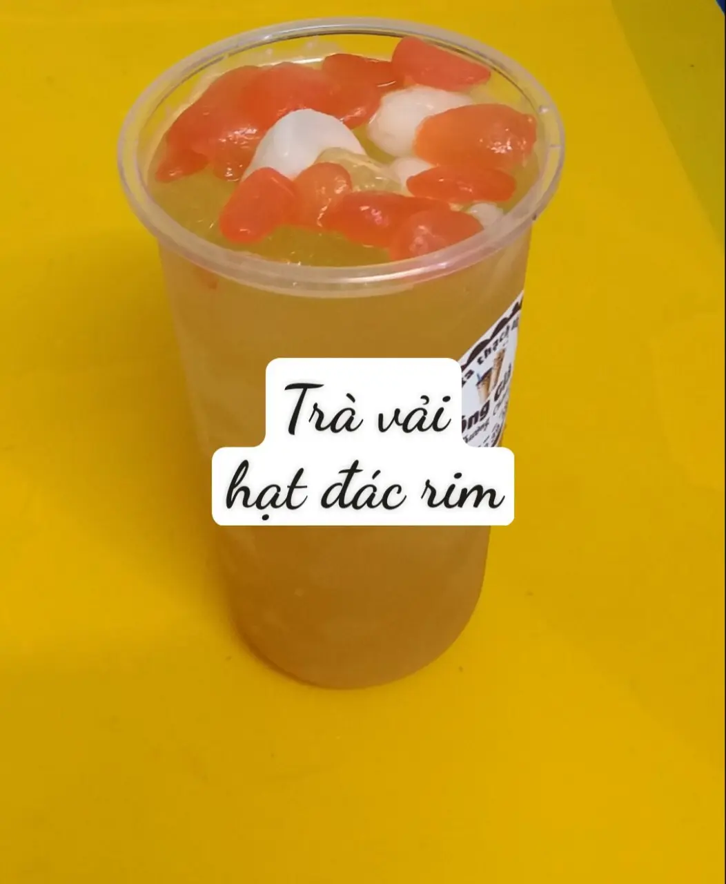 Hình ảnh Trà Vải Hạt Đác Rim