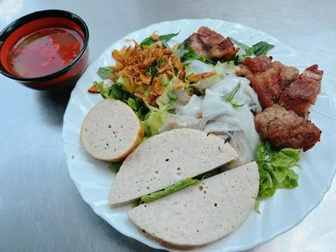 Hình ảnh Bánh Cuốn Chả Lụa Thịt Nướng (Lớn)