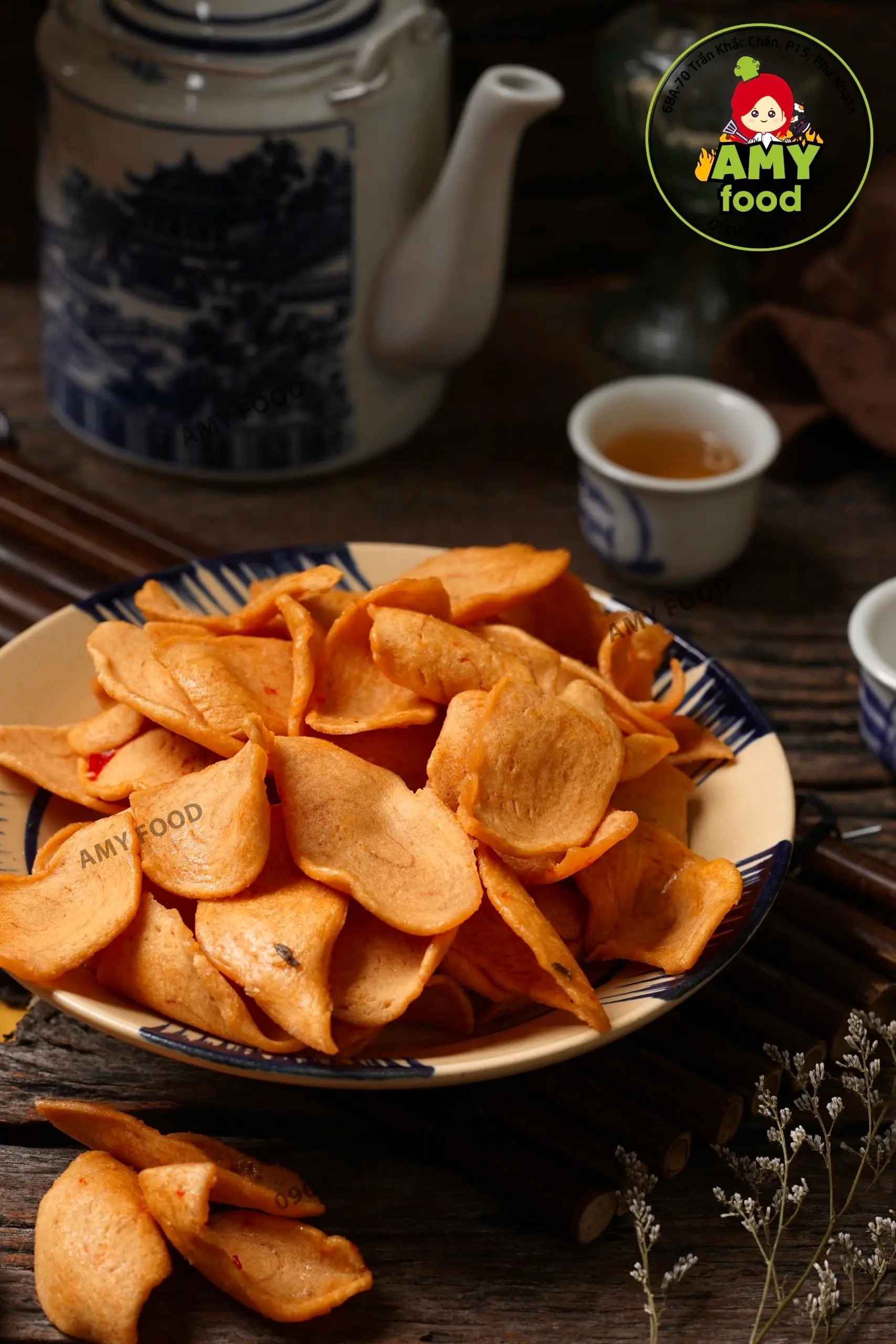 Hình ảnh Bánh tai heo sốt mắm tỏi