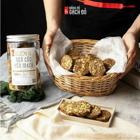 Hình ảnh Cookie Ngũ Cốc Yến Mạch 