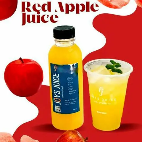Hình ảnh Ép Táo đỏ organic nguyên chất - Apples