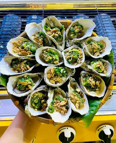 Hình ảnh Combo 15con - Hàu Nướng Mỡ Hành