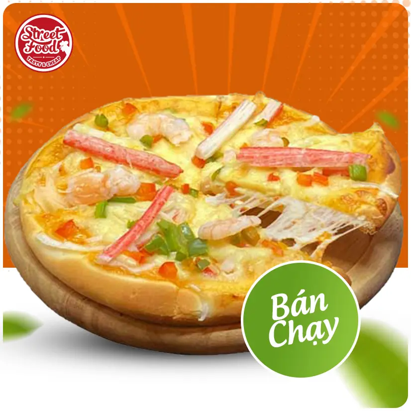 Hình ảnh Pizza Hải Sản