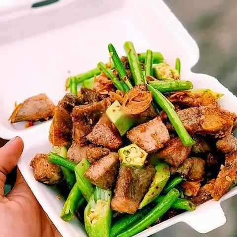 Hình ảnh Vú heo chiên