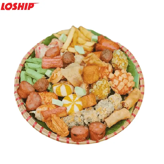 Hình ảnh Combo Cá Viên Chiên Sốt Bơ Tỏi Phần Lớn Tặng 1 Chai Nước