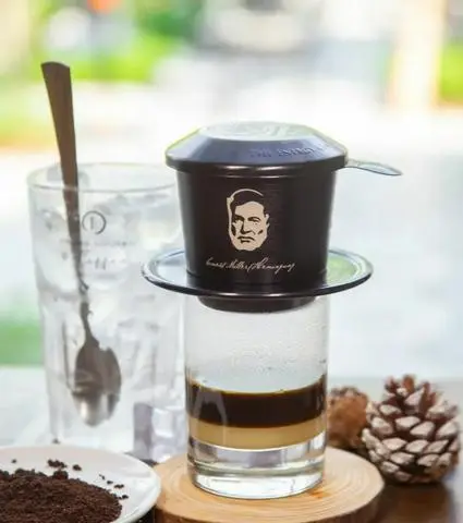 Hình ảnh Cà Phê Phin E-Coffee (Sữa Nóng/Sữa Đá) Vietnamese E-Coffee Phin Filter (Milk, Hot or Iced)