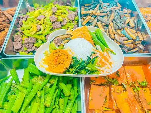 Hình ảnh cơm mắm chưng