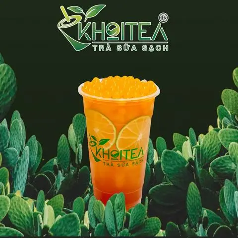 Hình ảnh Trà Bưởi Đỏ Thuỷ Tinh - Size L
