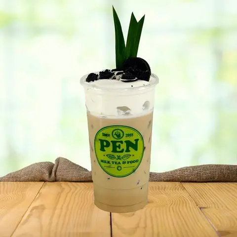 Hình ảnh Hồng trà sữa kem cheese oreo