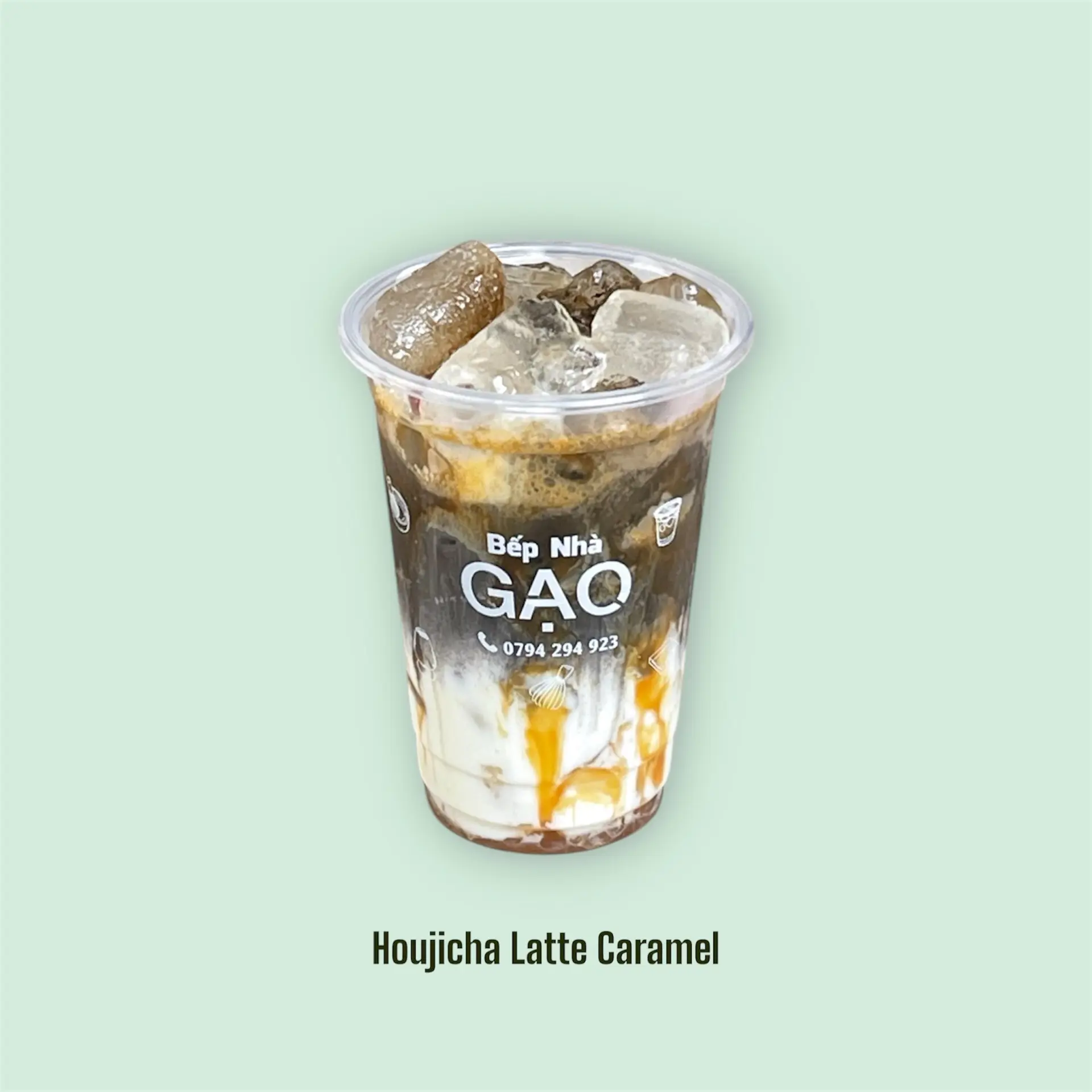 Hình ảnh Houjicha Latte Caramel