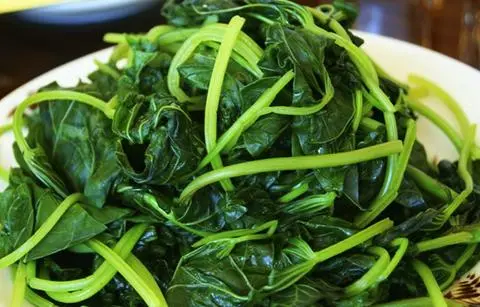 Hình ảnh Rau tập tàng luộc
