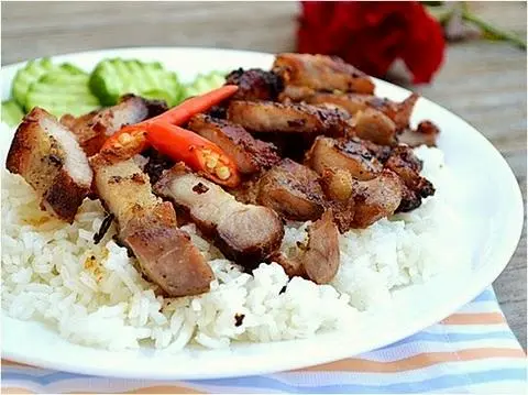 Hình ảnh Ba rọi chiên 