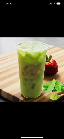Hình ảnh Trà sữa thái xanh