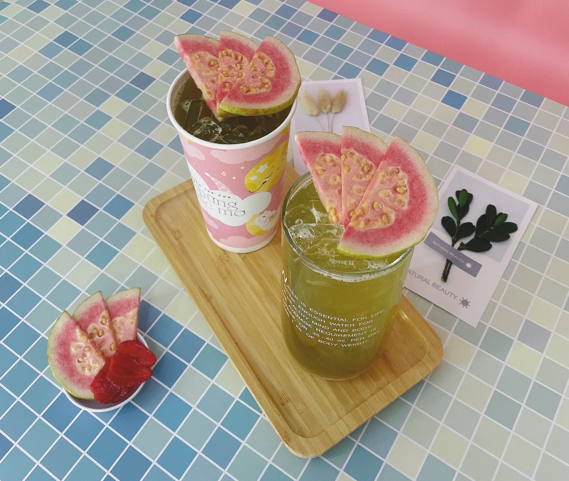 Hình ảnh Combo : 2 Ly Trà Kiwi