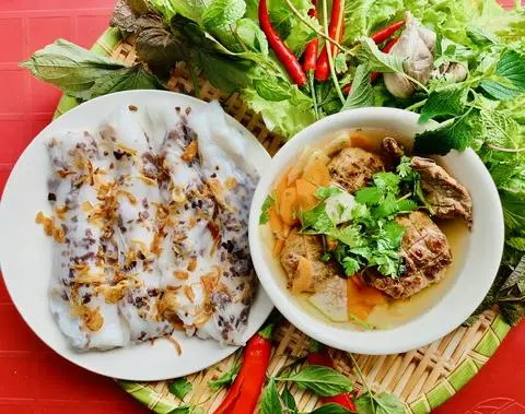 Hình ảnh Bánh Cuốn HN + Thịt Nướng