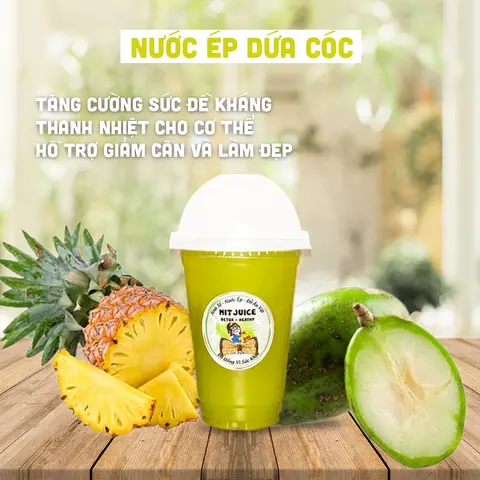 Hình ảnh NƯỚC ÉP DỨA - CÓC (best)