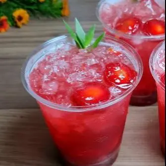 Hình ảnh Trà Mận Đường Phèn(700ml)
