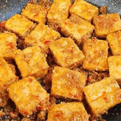 Hình ảnh Đậu hủ chiên sả ớt