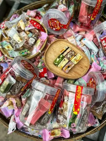 Hình ảnh Kẹo Nougat Hạnh Phúc 250g