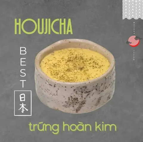 Hình ảnh HOUJICHA TRỨNG HOÀNG KIM