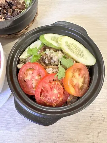 Hình ảnh cơm chiên tay cầm