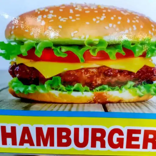 Hình ảnh Hamburger bò trứng